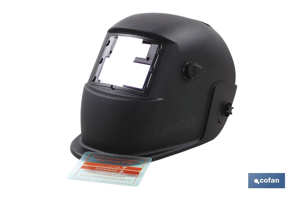 Máscara de soldar automática | Para de tipo Máxima protección | Cofan