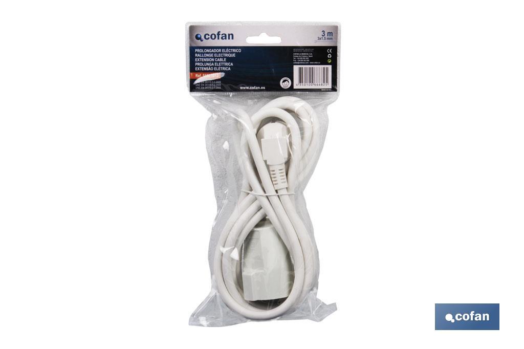 3m long extension cable - Cofan