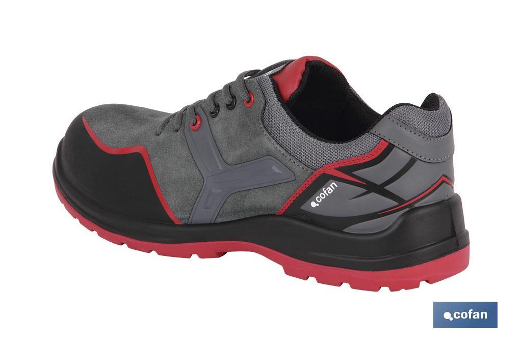 Zapato Deportivo | Seguridad S3-SRC | Modelo Alhambra | Color Negro | Suela Antideslizante - Cofan