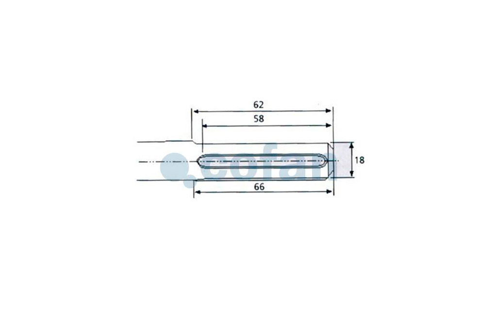 Accessoires SDS MAX Plat large - Cofan