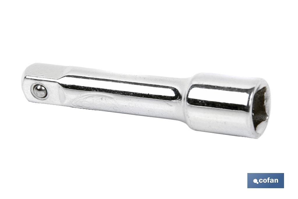 Drive extension bar | 1/4" drive ratchet | Size: 153mm - Cofan