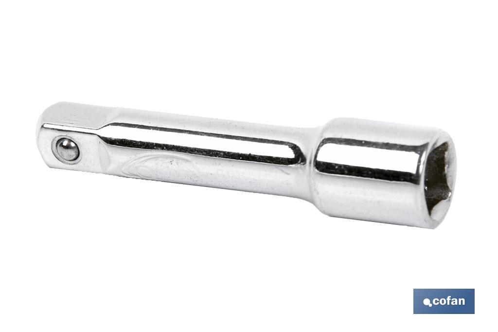 Drive extension bar | 3/8" drive ratchet | Size: 254mm - Cofan