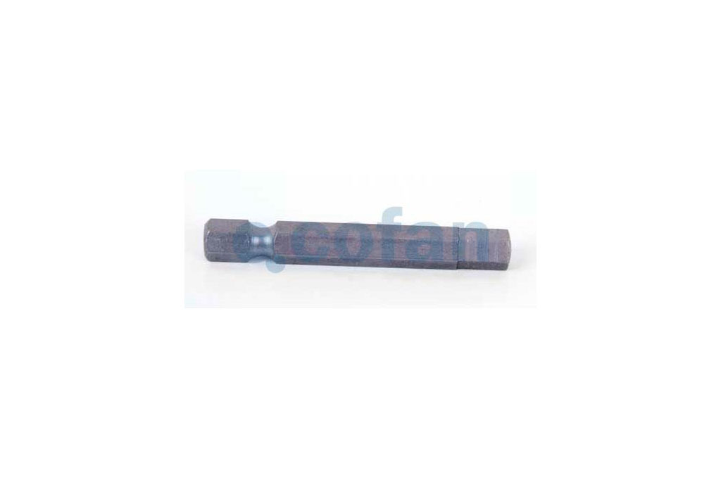 Punta Hexagonal para atornillador de Acero | Modelo 1/4" Allen Estándar | Longitud 25 y 50 mm - Cofan