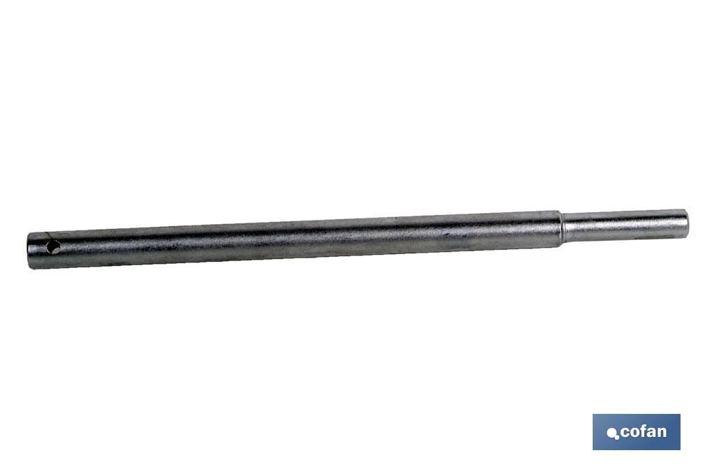 Steel tommy bar for box spanners | Chrome-vanadium | Available sizes from 20 to 32 - Cofan