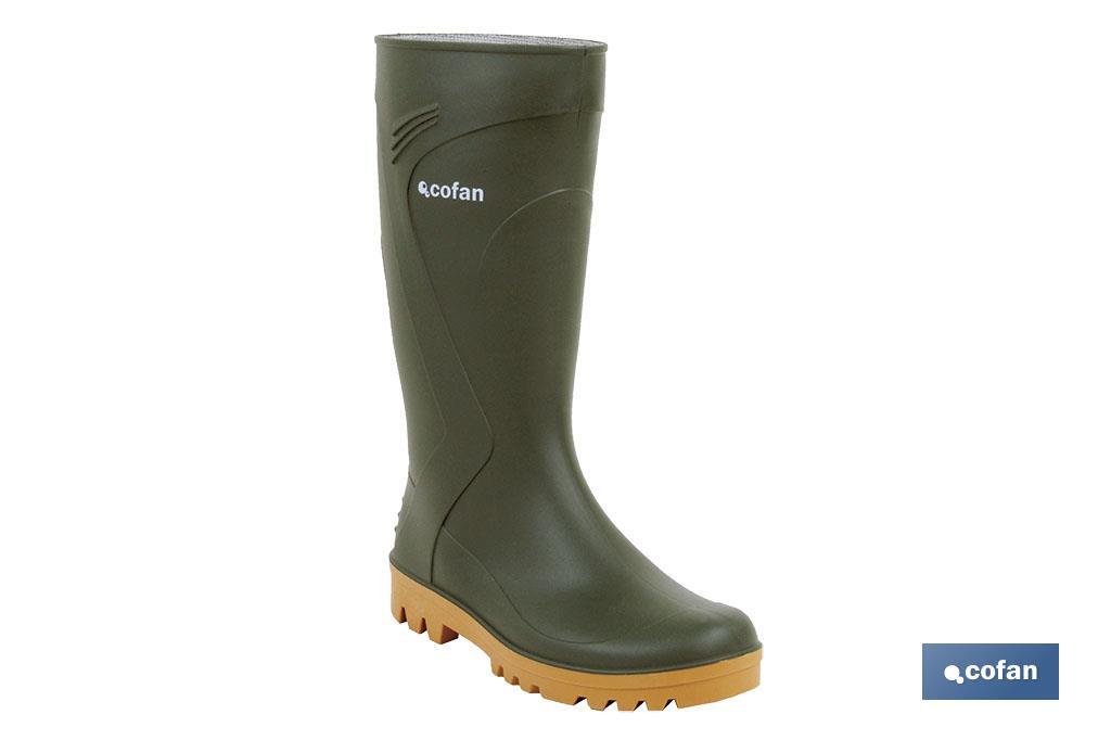 Bota de Água | Cor Verde | Alta Qualidade | Fabricada em PVC - Cofan