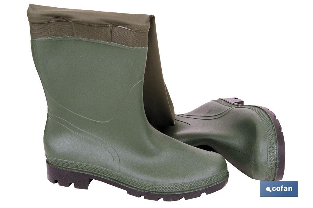 Rain Boot with Waterproof Fishing Wader | Wader | PVC | Waterproof - Cofan