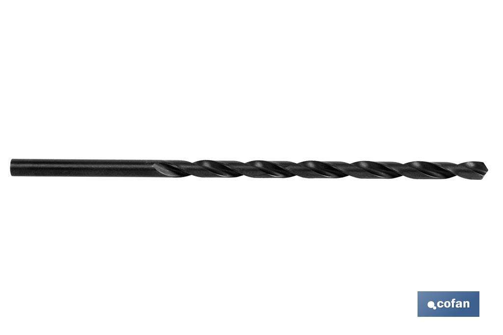 HSS twist drills extra long series DIN 1869 N - Cofan