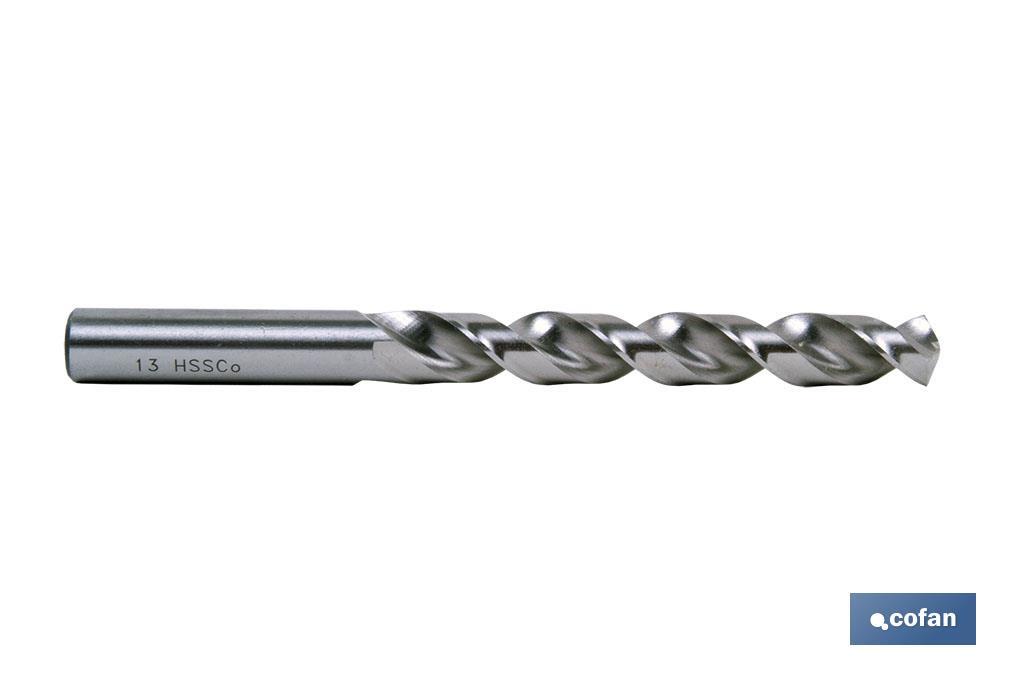 Stainless steel special HSS-CO drill bits - Cofan