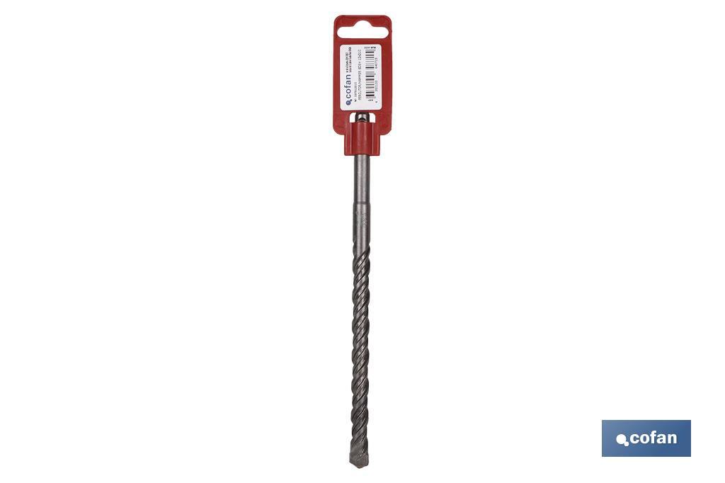 Rotary hammer drill bits with SDS PLUS shank - Cofan