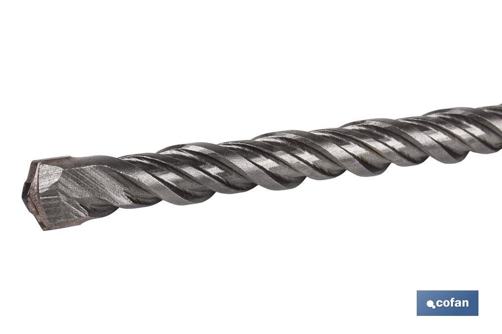 Rotary hammer drill bits with SDS PLUS shank - Cofan