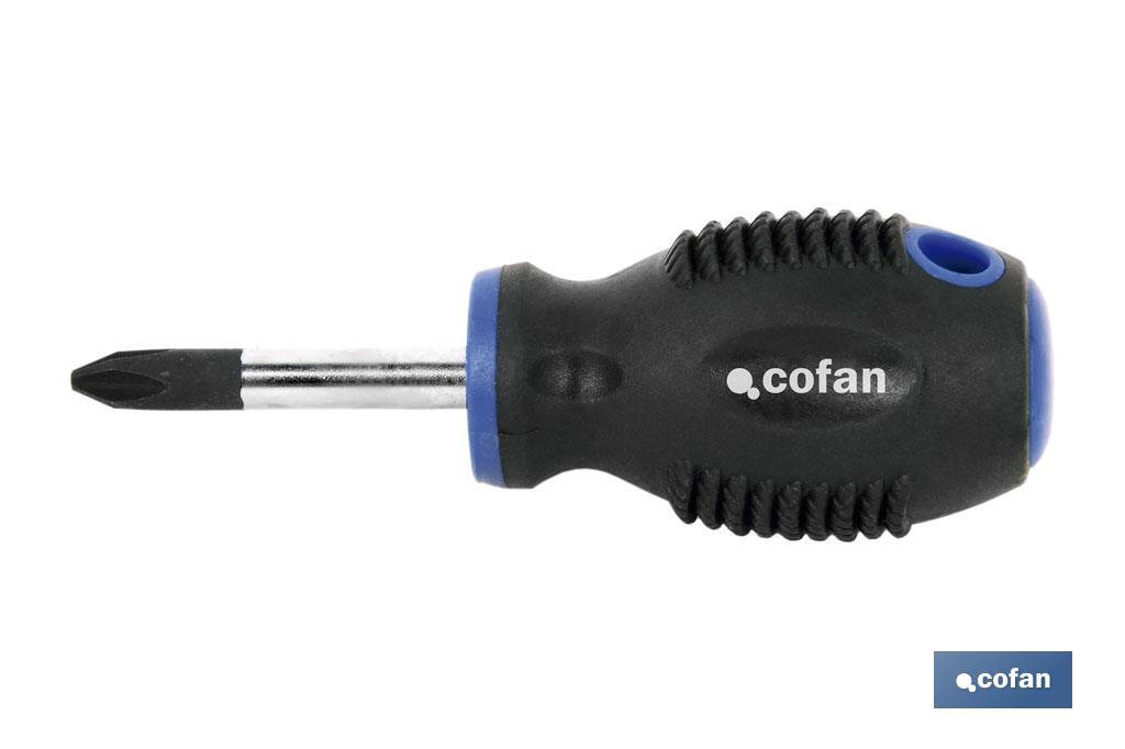 Stubby screwdriver DIN 5262, 5265 and ISO 8764-1 | Confort Plus Model - Cofan