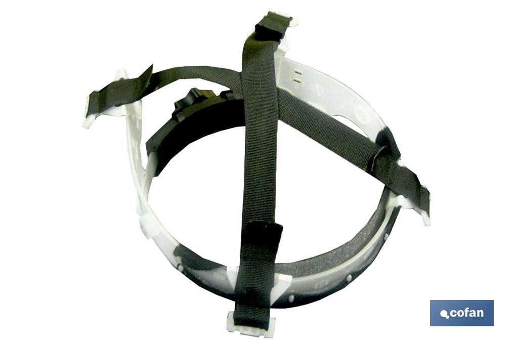 Casco de obra| Con regulador | Fabricado en ABS y polipropileno - Cofan