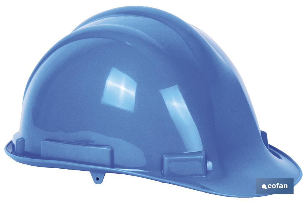 Casco de obra| Con regulador | Fabricado en ABS y polipropileno - Cofan