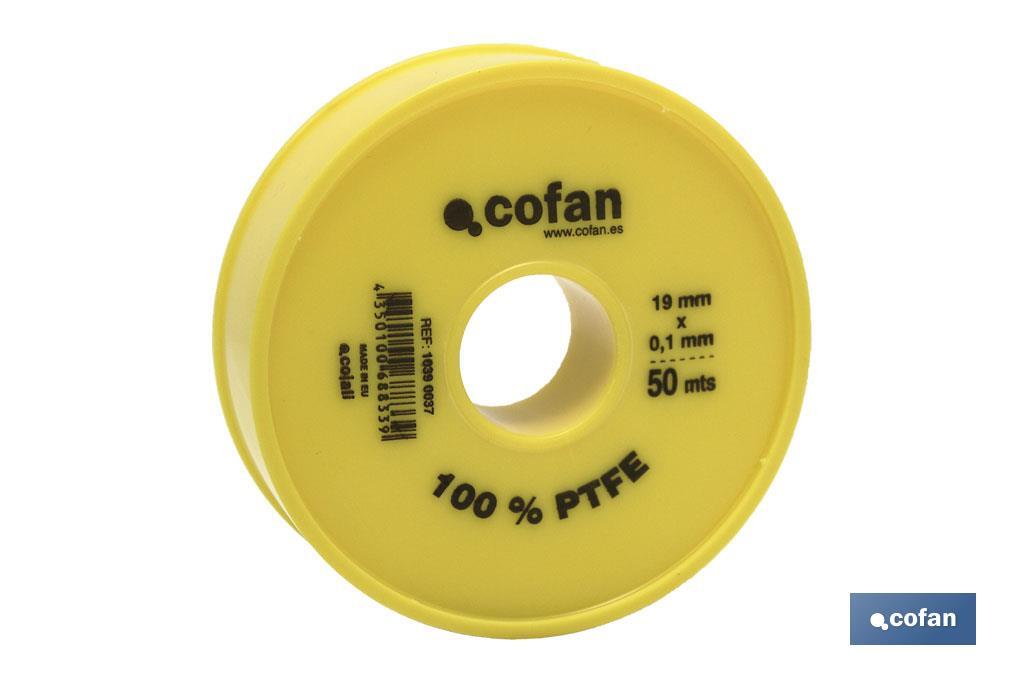 Rotolo PTFE 19mm x 0.10mm - Cofan