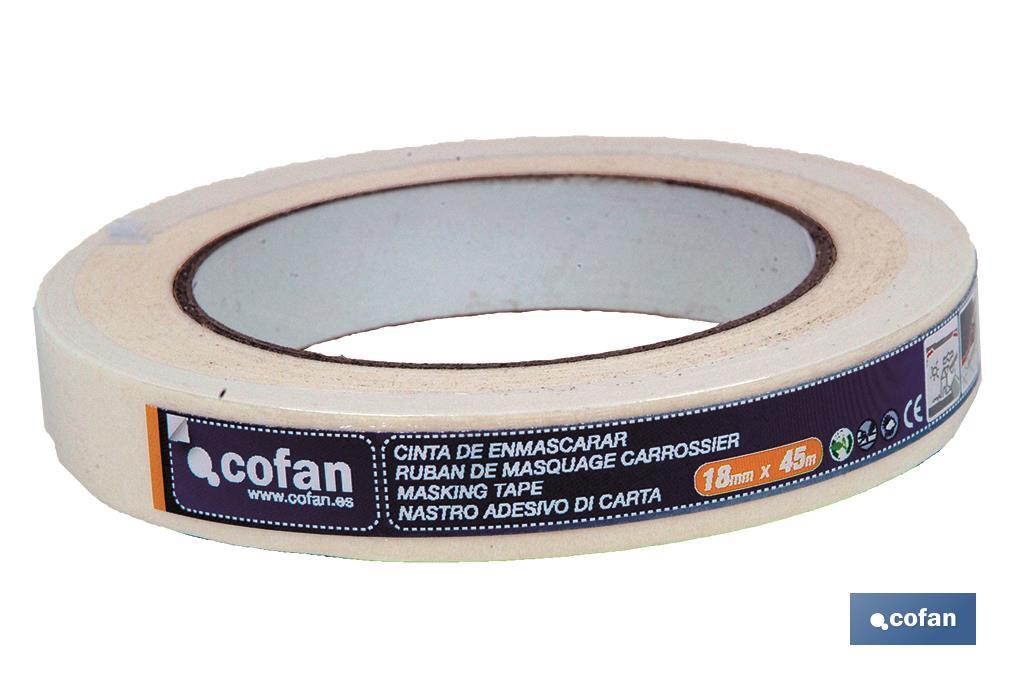 "Crepe" Masking tape - Cofan