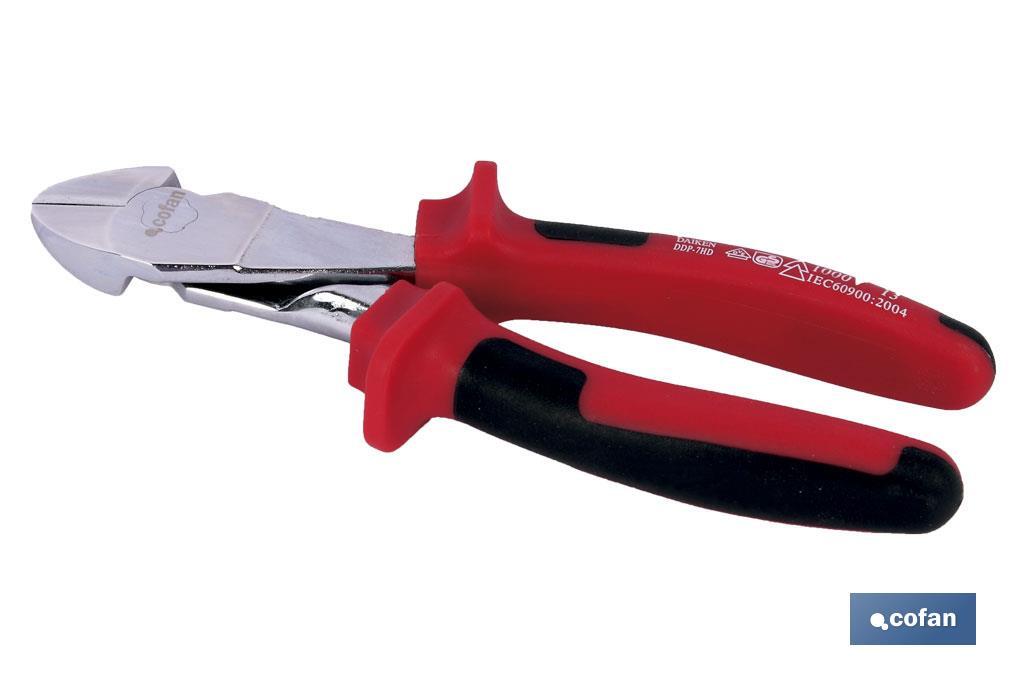 Wire cutting pliers | Insulated pliers for better safety | Size: 200mm - Cofan