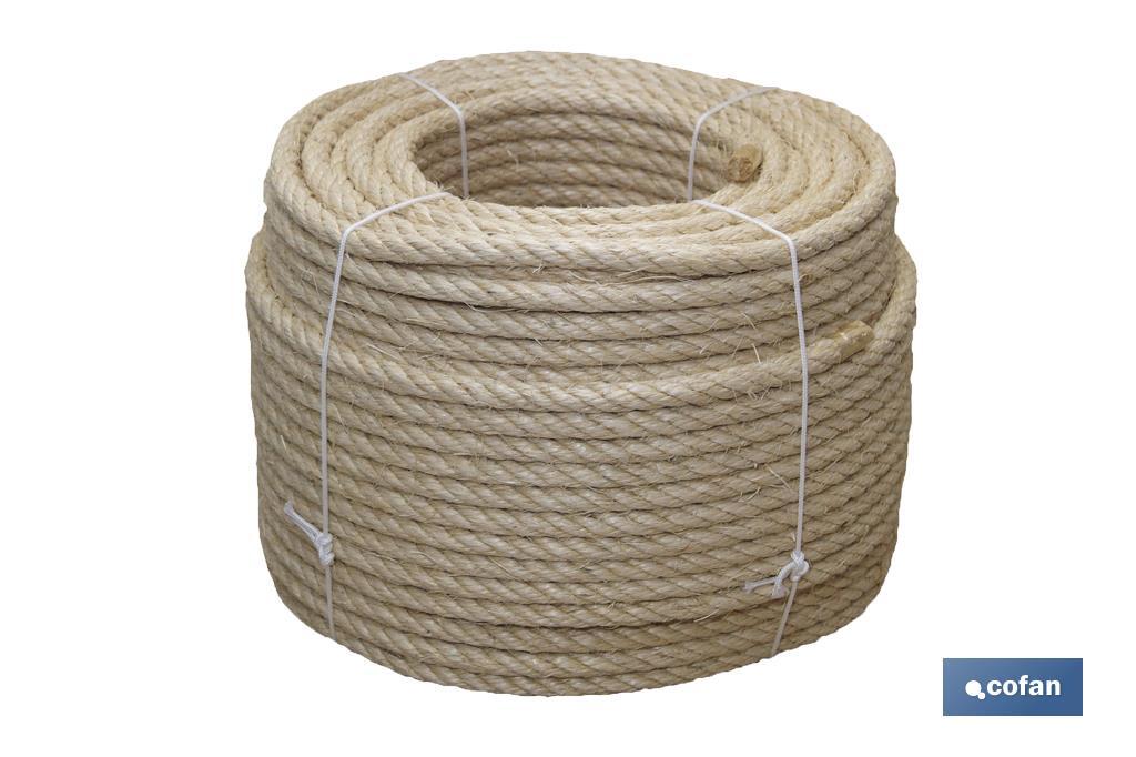 Sisal cord, 4 strands - Cofan