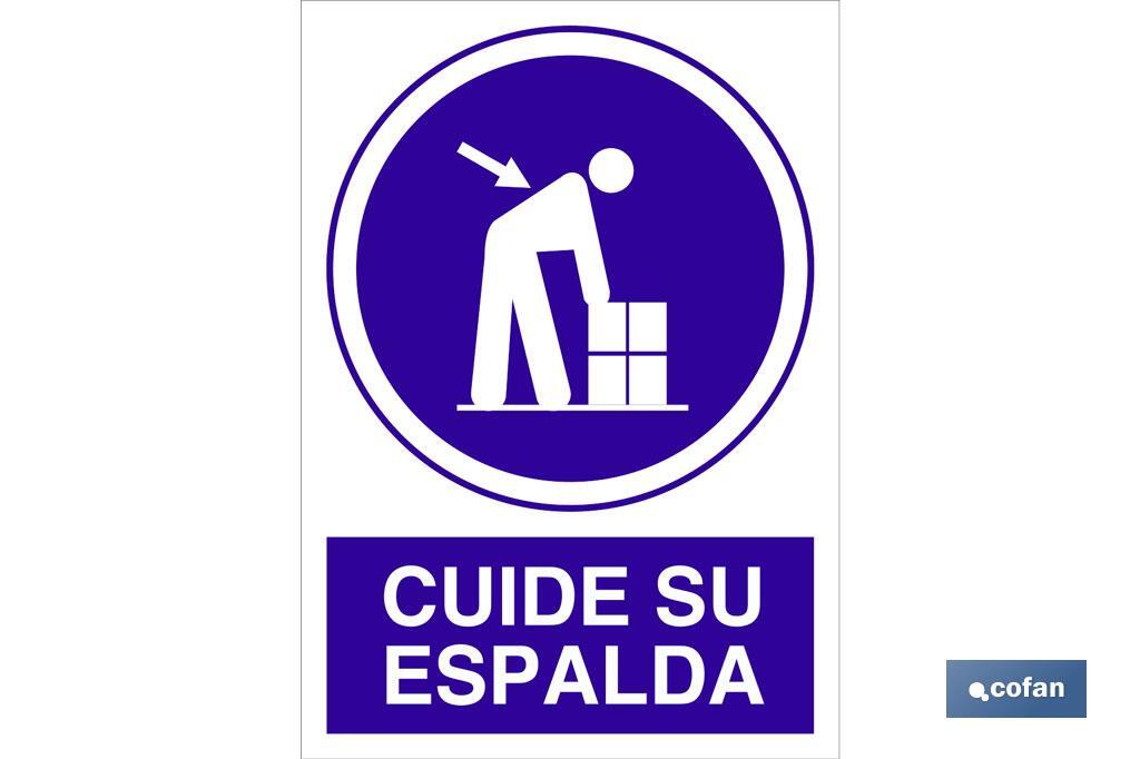 Cuide su espalda - Cofan