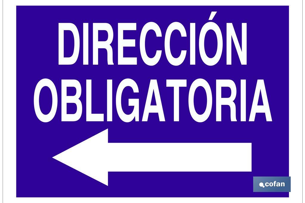 Dirección obligatoria - Cofan