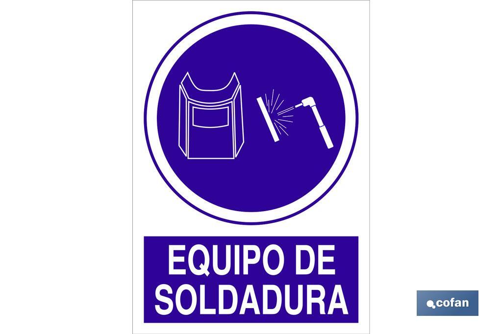 Equipo de soldadura - Cofan