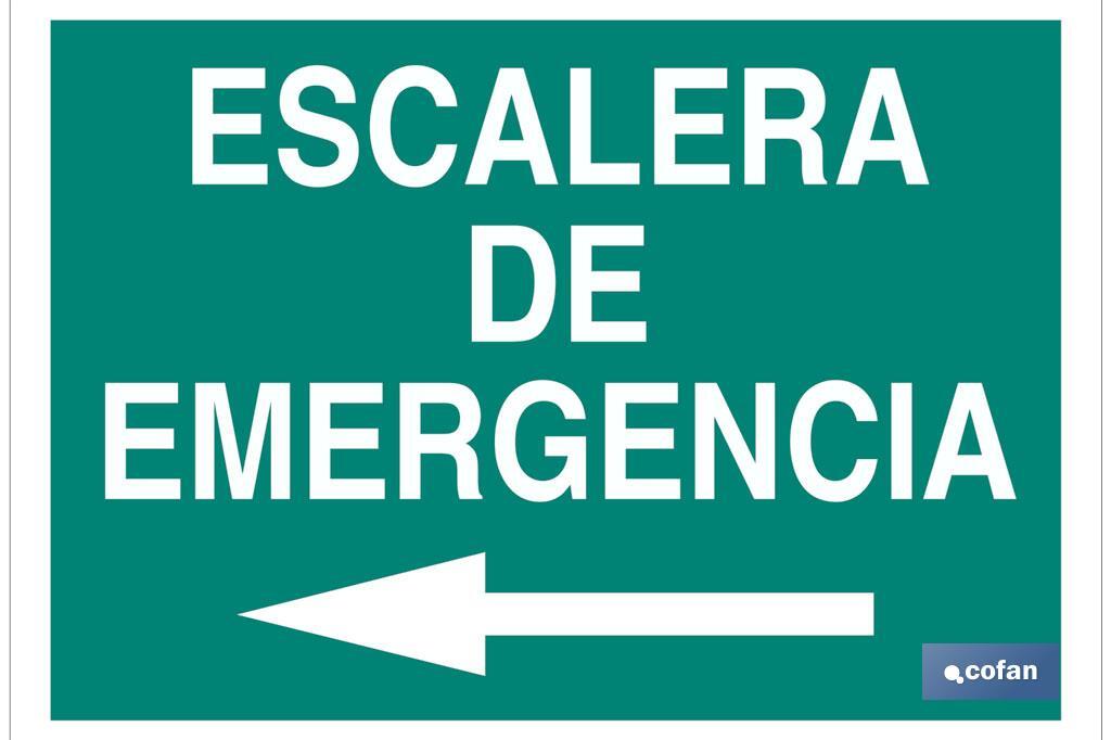 Escalera de Emergencia - Cofan