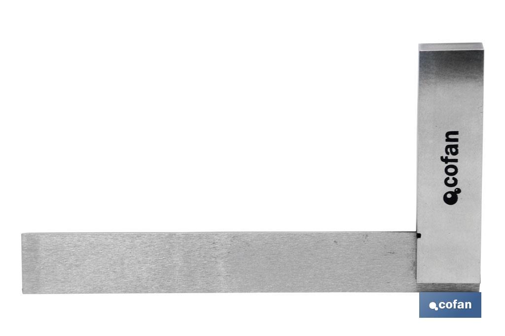 Accurate try-square | Steel | Available in various sizes | Suitable for precision works - Cofan