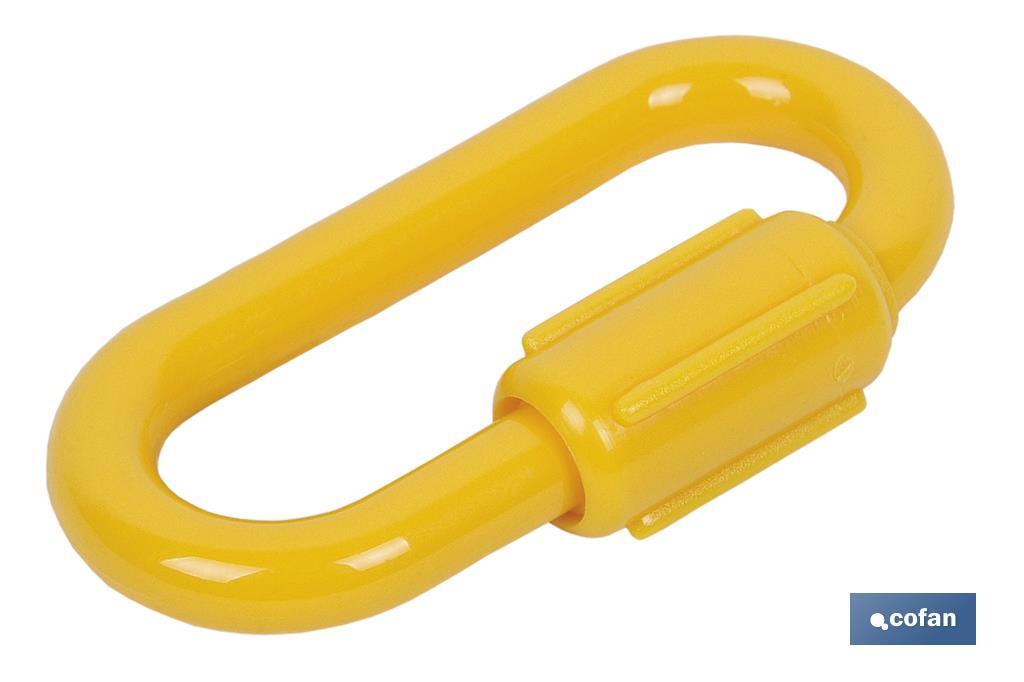 Yellow link chain - Cofan