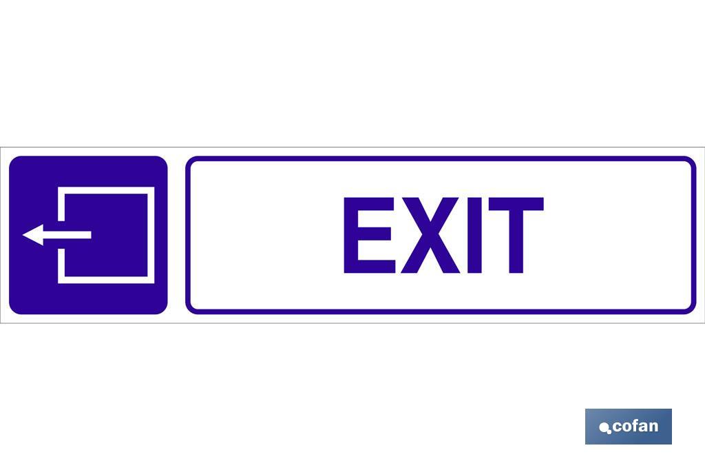 Exit - Cofan