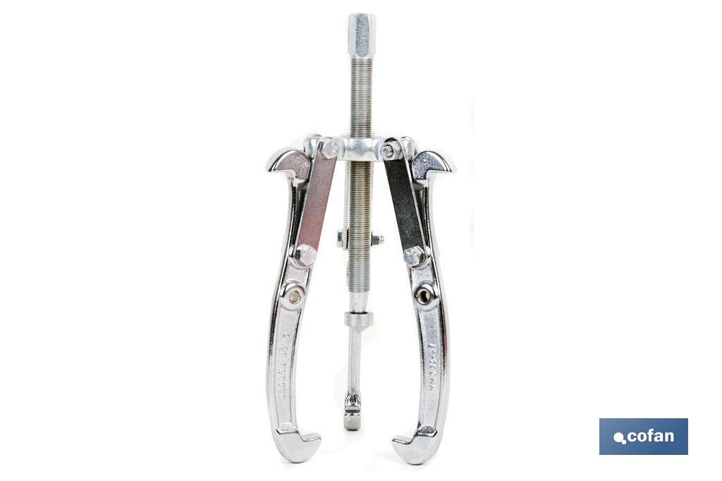 Extractor de 3 garras articuladas reversibles | Diámetro 3" a 12" | Apertura 15 - 80 mm a 50 - 317 mm - Cofan
