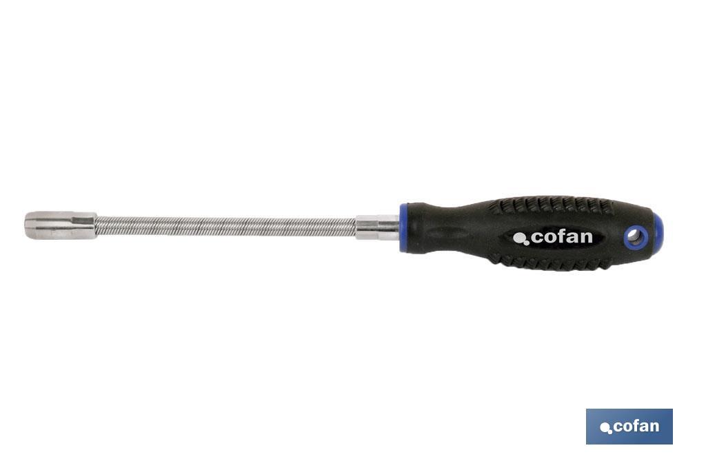 Sleeve screwdriver with female hexagon socket | Confort Plus Model | Available screw heads in SW 6mm, 7mm and 8mm - Cofan