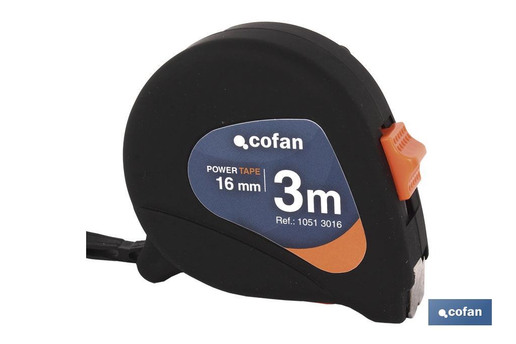 Anti-slip measuring tape - Cofan