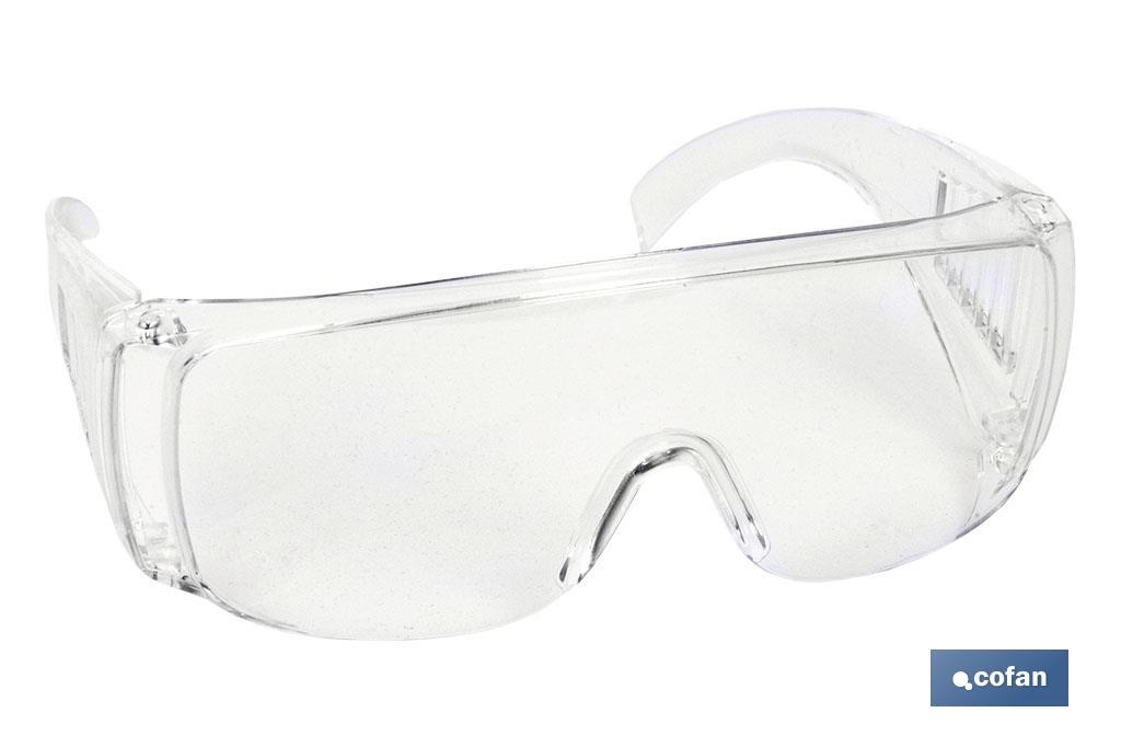 Safety glasses | Typical Model | Protection against impacts | Fixed arms - Cofan