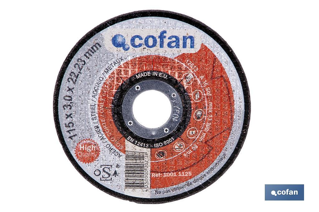 Professional line cutting discs - Cofan