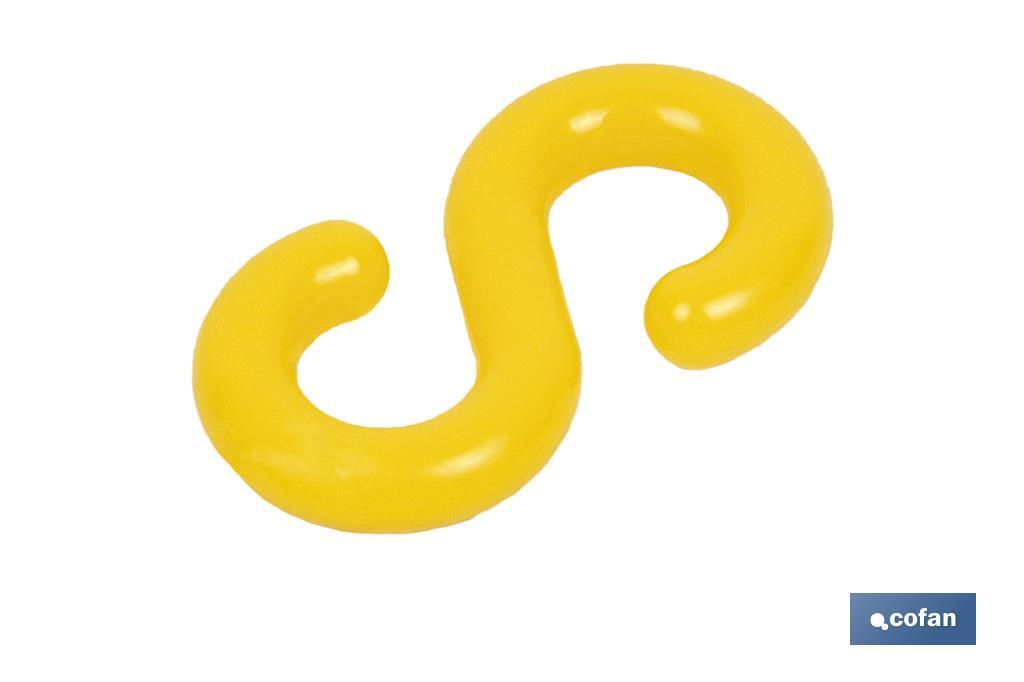 Yellow "S" hook - Cofan