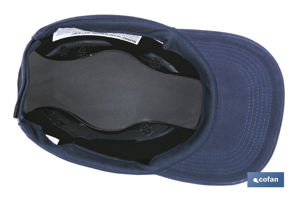 Sport safety cap | ABS | Navy Blue - Cofan