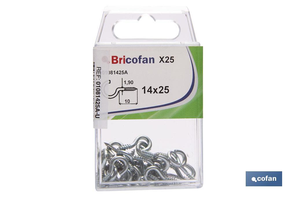 Screw hook Standard Blister - Cofan