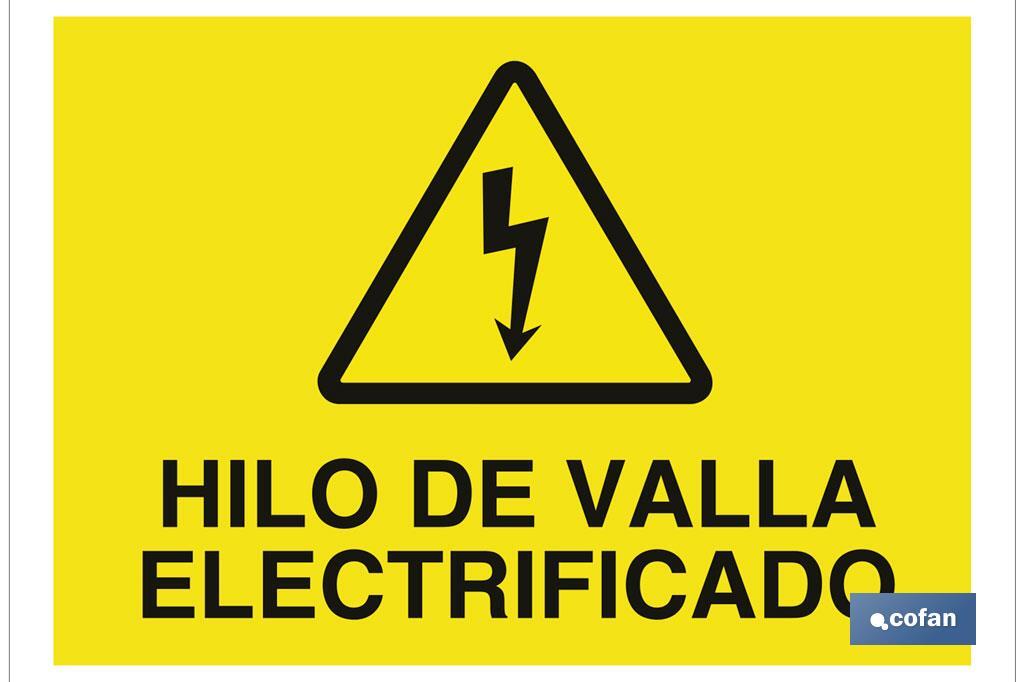 Hilo de valla electrificado - Cofan