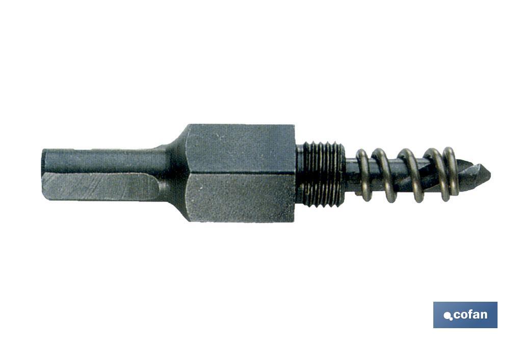 Spindle with drill bit - Cofan