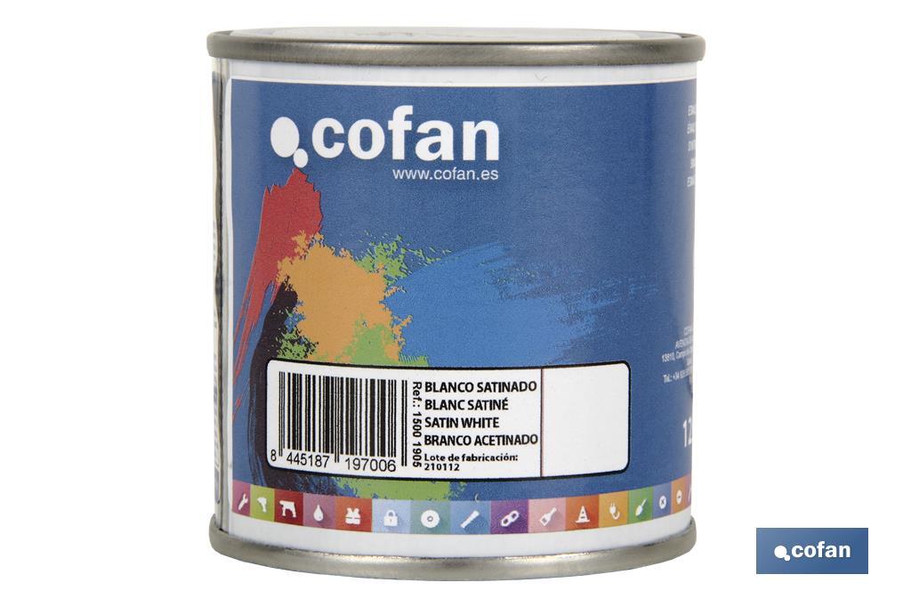 Esmalte Sintético | Em várias Cores | Embalagem 125 ml, 375 ml, 750 ml ou 4 L - Cofan