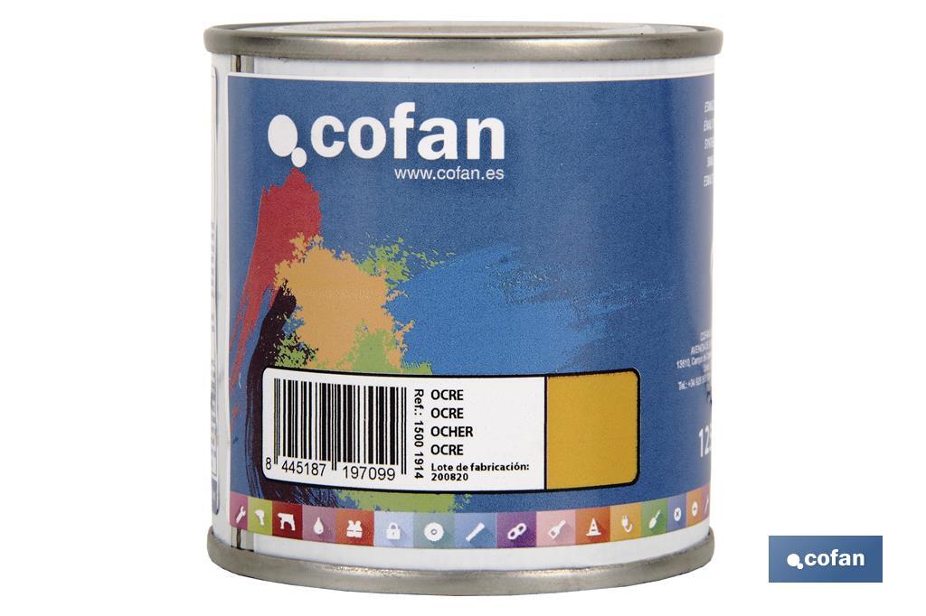 Esmalte Sintético | Em várias Cores | Embalagem 125 ml, 375 ml, 750 ml ou 4 L - Cofan