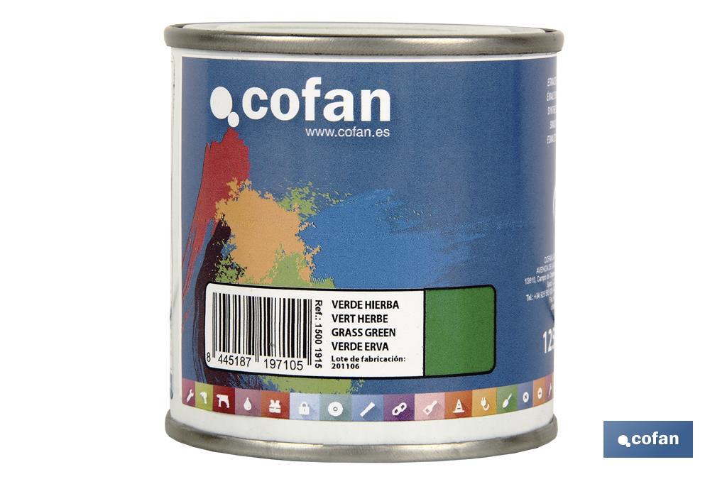 Esmalte Sintético | Em várias Cores | Embalagem 125 ml, 375 ml, 750 ml ou 4 L - Cofan