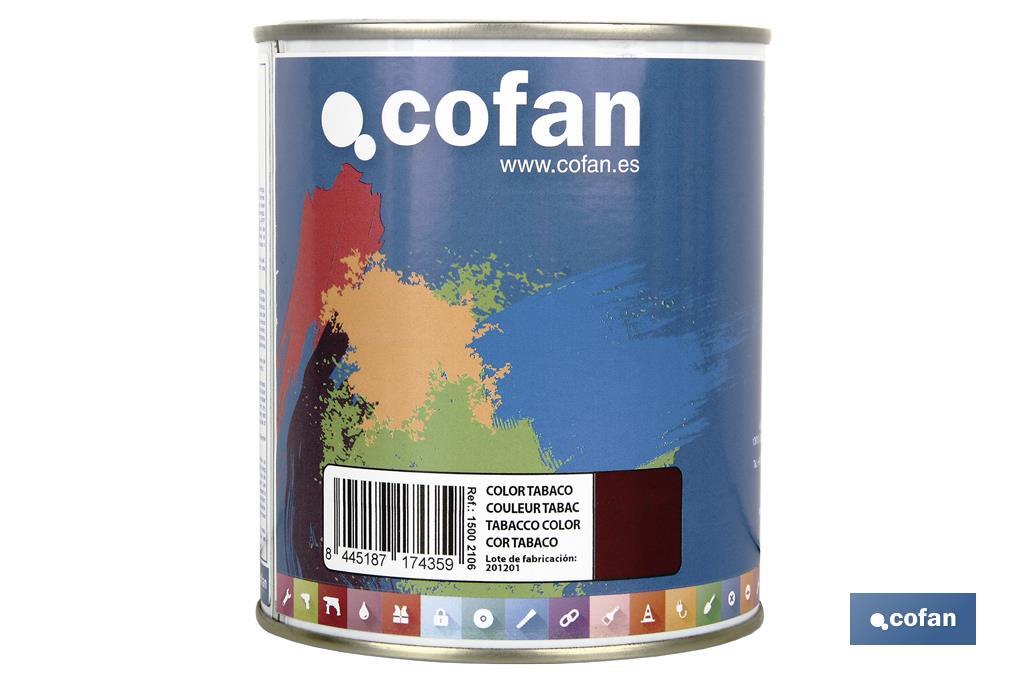 Esmalte Sintético | Em várias Cores | Embalagem 125 ml, 375 ml, 750 ml ou 4 L - Cofan