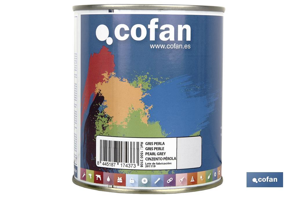 Esmalte Sintético | Em várias Cores | Embalagem 125 ml, 375 ml, 750 ml ou 4 L - Cofan