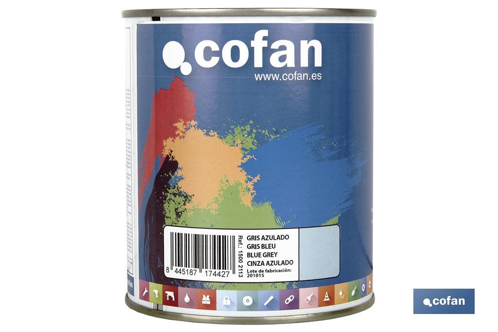Esmalte Sintético | Em várias Cores | Embalagem 125 ml, 375 ml, 750 ml ou 4 L - Cofan