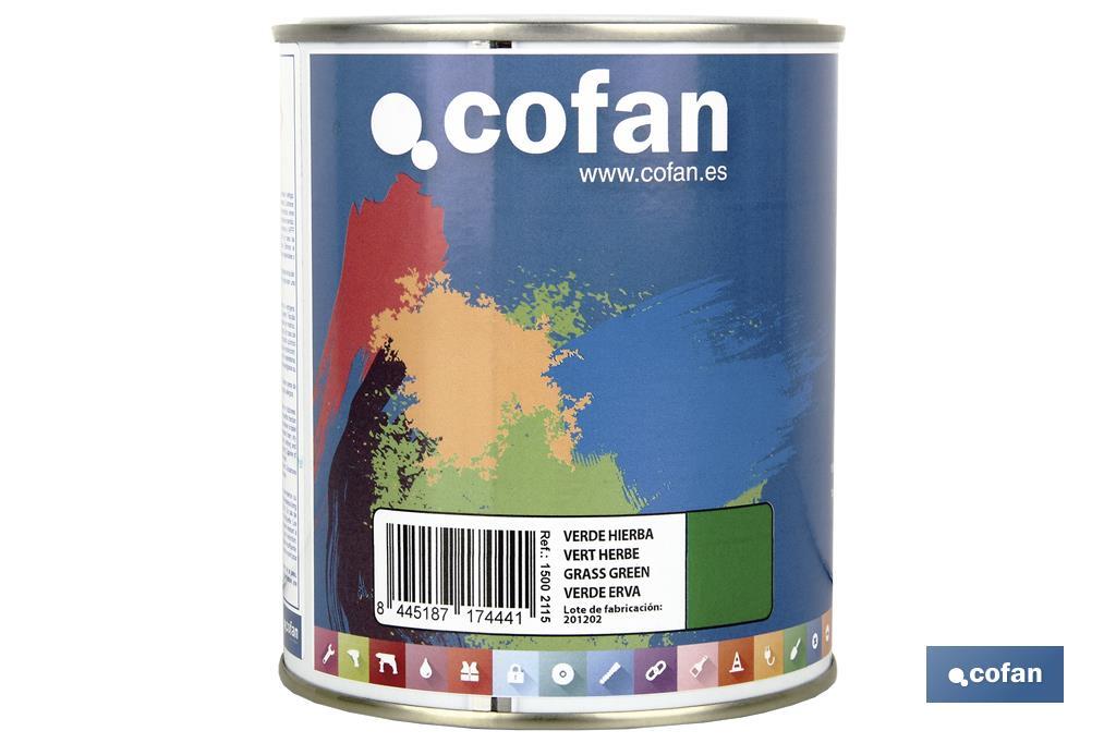 Esmalte Sintético | Em várias Cores | Embalagem 125 ml, 375 ml, 750 ml ou 4 L - Cofan