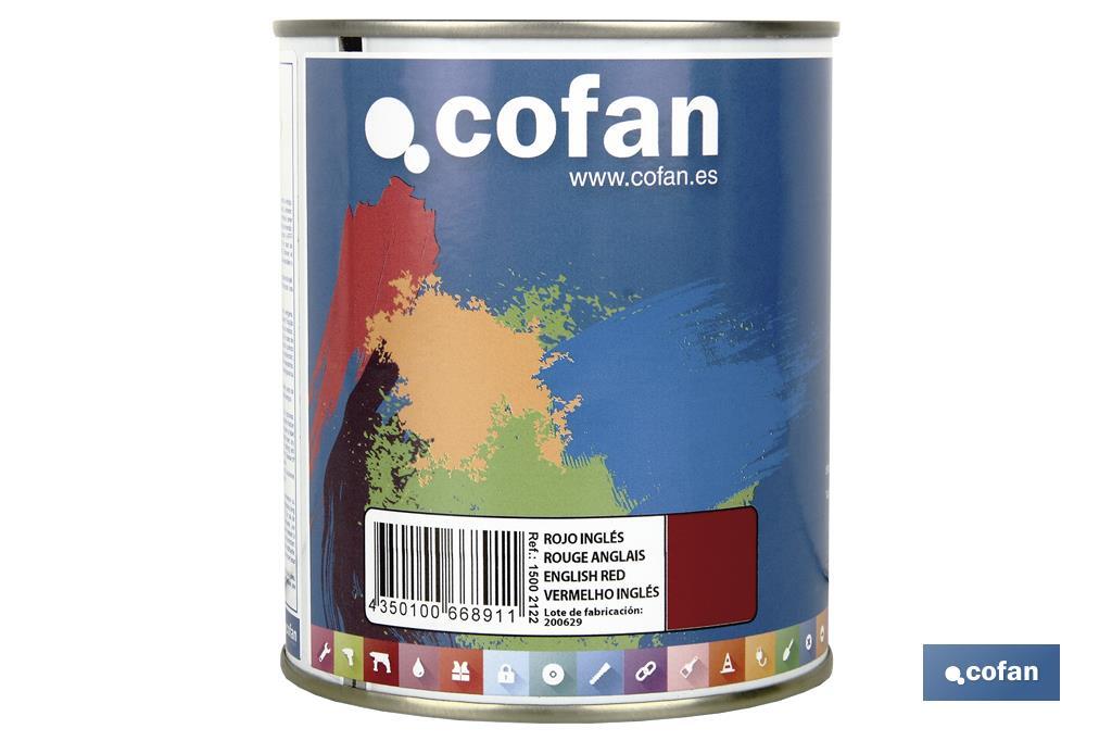 Esmalte Sintético | Em várias Cores | Embalagem 125 ml, 375 ml, 750 ml ou 4 L - Cofan