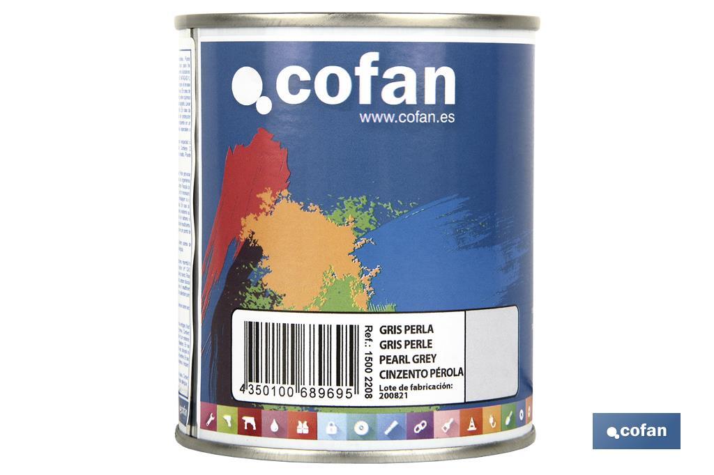 Esmalte Sintético | Em várias Cores | Embalagem 125 ml, 375 ml, 750 ml ou 4 L - Cofan