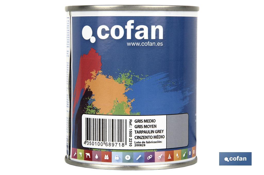 Esmalte Sintético | Em várias Cores | Embalagem 125 ml, 375 ml, 750 ml ou 4 L - Cofan