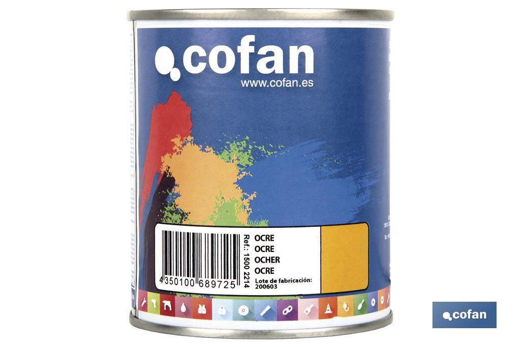 Esmalte Sintético | Em várias Cores | Embalagem 125 ml, 375 ml, 750 ml ou 4 L - Cofan