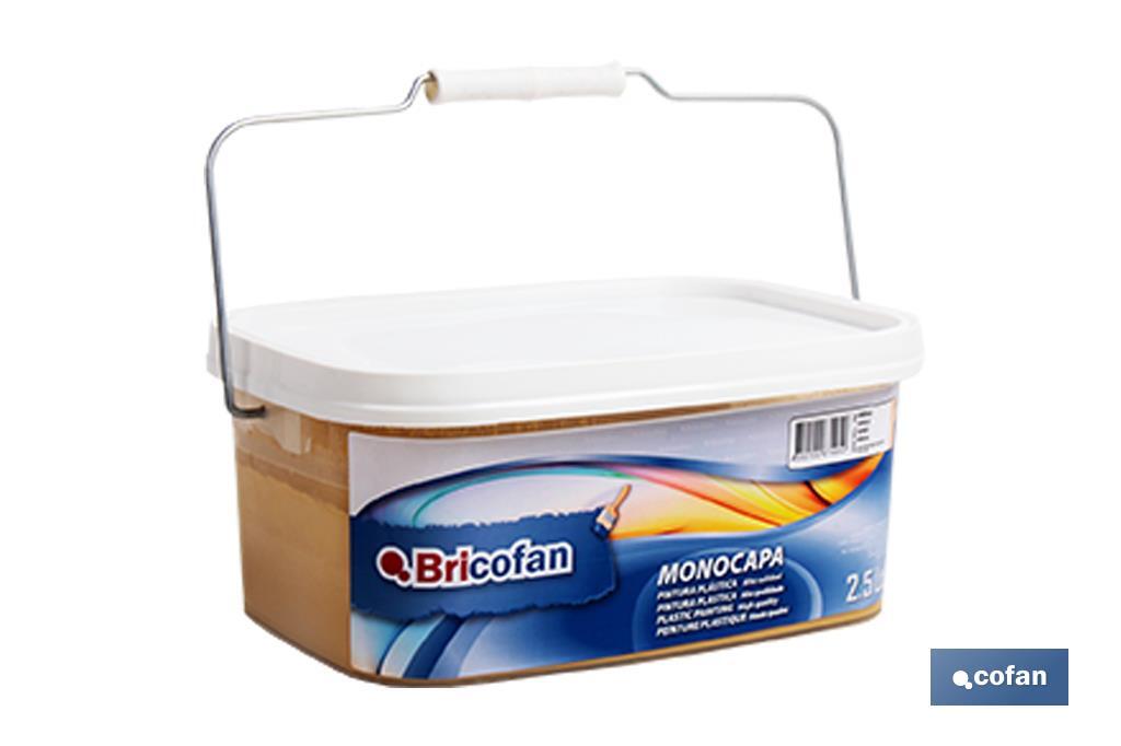 Pintura Plástica Monocapa | Diferentes colores  | Apta para usar en interior - Cofan